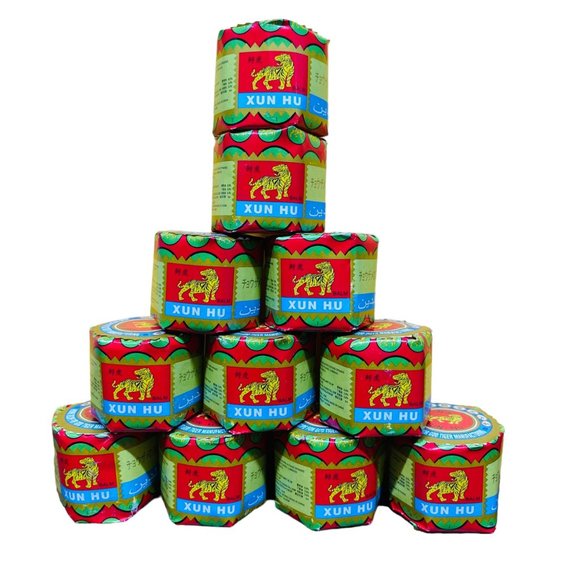 Xun HU Other - 11x Xun HU Tiger Balm Herbal Rub Arthritis Pain Relief Massage Ointment